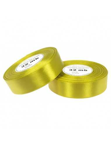 25mm WS8070 Ruban de satin olive 32mb