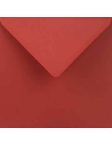 Enveloppe décorative couleur unie carré K4 15,3x15,3 NK Sirio Color Lampone rouge 115g