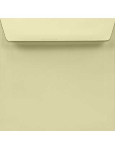 Enveloppe décorative carrée crème K4 (15,6x15,6cm) collage humide Arena Ivory 120g