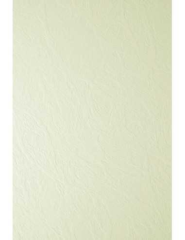 Papier texturé cuir écru 246g Elfenbein Leath Chamois (61x86cm)