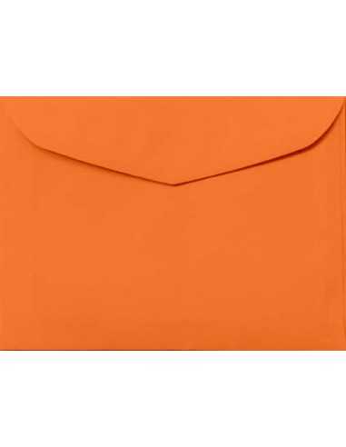 Enveloppe colorée orange clair B6 (12,5x17,5cm) collage humide Apla 80g