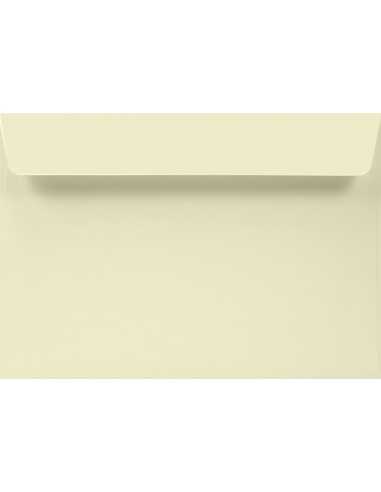 Enveloppe décorative unie B6 12,5x17,5 HK Lessebo Ivory écru 100g