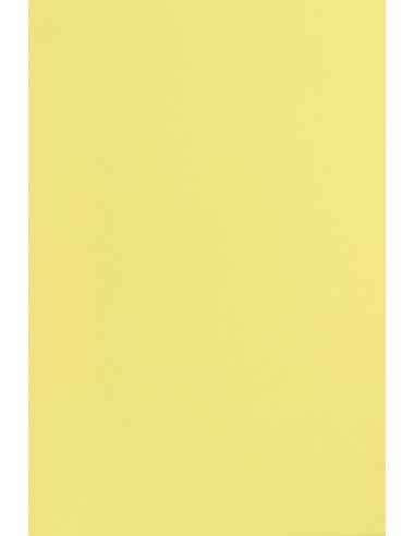 Papier coloré jaune 240g Popset Citrus Yellow (45x32cm)