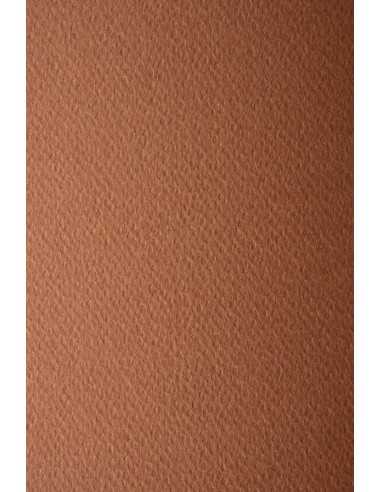 Papier coloré texturé marron 220g Prisma Cioccolato - 10 feuilles A3