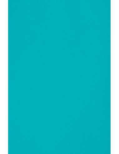 Papier coloré bleu 250g Burano Azzurro Reale - 10 feuilles A3