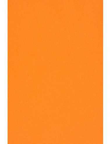 Papier coloré orange 250g Burano Arancio Trop - 10 feuilles A3