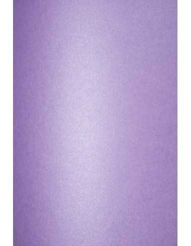 Papier métallisé violet nacré 285g Stardream Amethyst - 10 feuilles A5