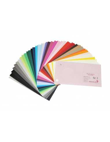 Échantillonnier de enveloppes colorées DL