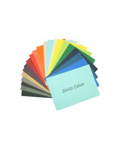 Papier coloré mix 210g Sirio Color - 20 x 5 feuilles A4