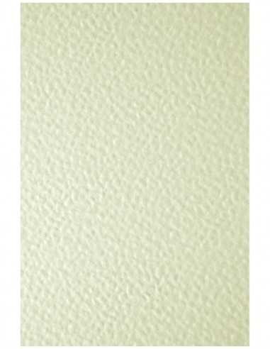 Papier décoratif texturé Elfenbens 246g Marteau écru em. 20A5