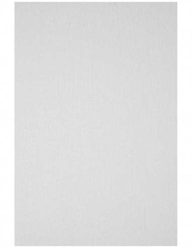 Papier texturé trame blanc 246g Elfenbein White - 20 feuilles A5