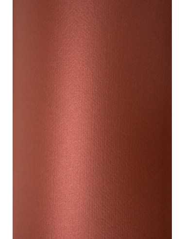 Papier métallisé bordeaux nacré 290g Sirio Pearl Merida Burgund (72x102cm)