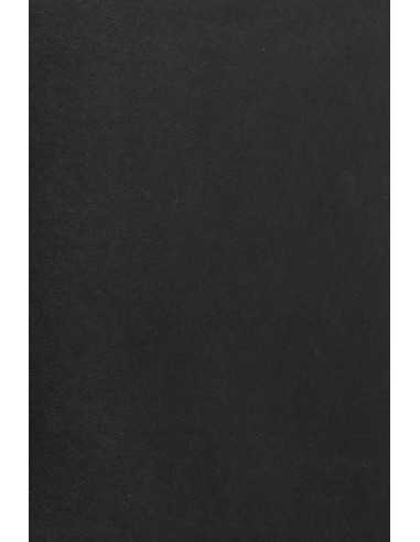 Papier coloré noir 170g Sirio Color Black - 20 feuilles A4