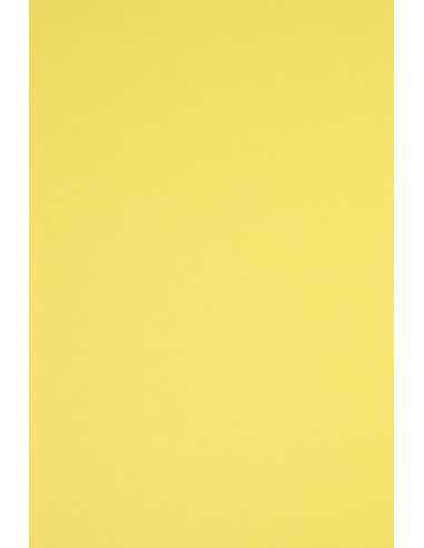 Papier coloré jaune 230g Rainbow - 10 feuilles A5