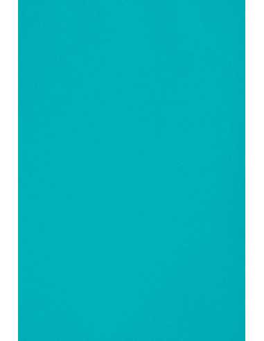 Papier ordinaire décoratif coloré Burano 250g Azzurro Reale B55 bleu em. 10A5