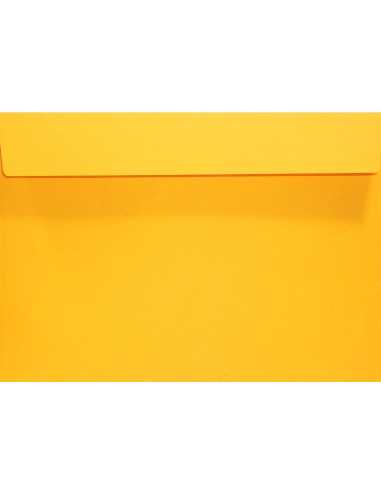 Enveloppe colorée jaune C5 (16,2x22,9cm) bande adhésive Design 120g