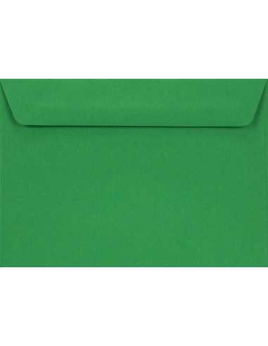 Enveloppe décorative couleur unie C6 11,4x16,2 HK Design vert 120g