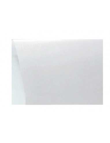 Papier décoratif texturé transparent Kristall Prago 35g Toile blanc em. 10A4