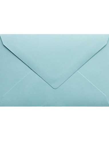 Enveloppe décorative couleur unie C7 8x12 NK Sirio Color Celeste lumineux bleu 115g