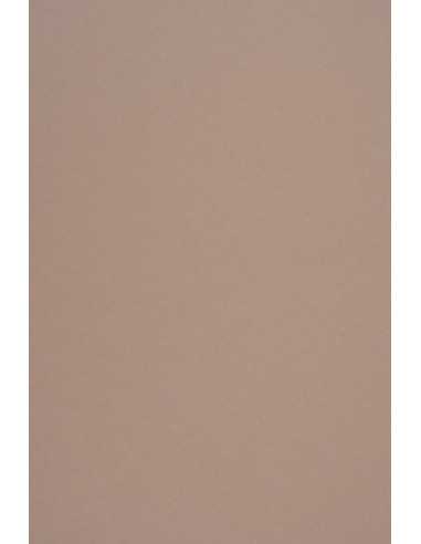 Papier coloré écologique marron clair 250g Crush Almond - 10 feuilles A4