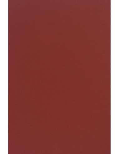 Papier coloré écologique bordeaux 250g Crush Cherry - 10 feuilles A4