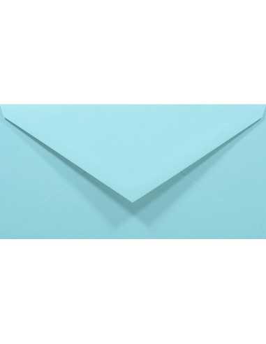 Enveloppe décorative unie DL NK Rainbow R82 bleu clair 80g