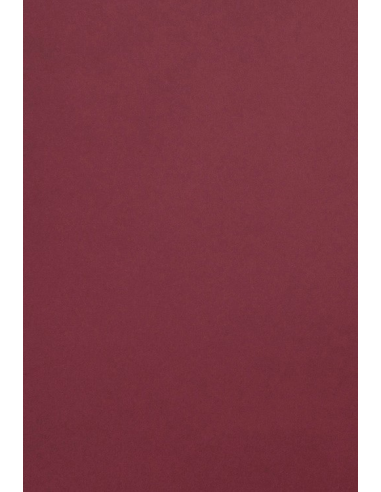 Papier décoratif de couleur unie Malmero Palissandre 120g bordeaux em. 10A4