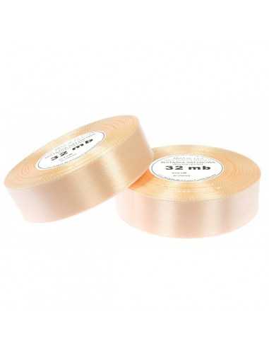 12mm WS8005 Ruban de satin lumineux crème 32mb