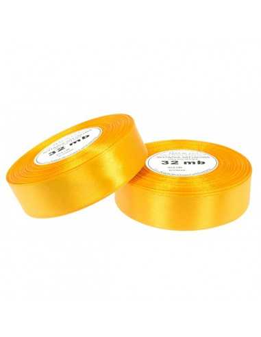 6mm WS8013 Ruban de satin sombre jaune 32mb